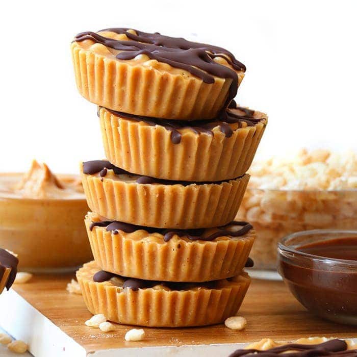 Craft Your Own: Festive & Gluten-Free Rice Crispy PB Cups